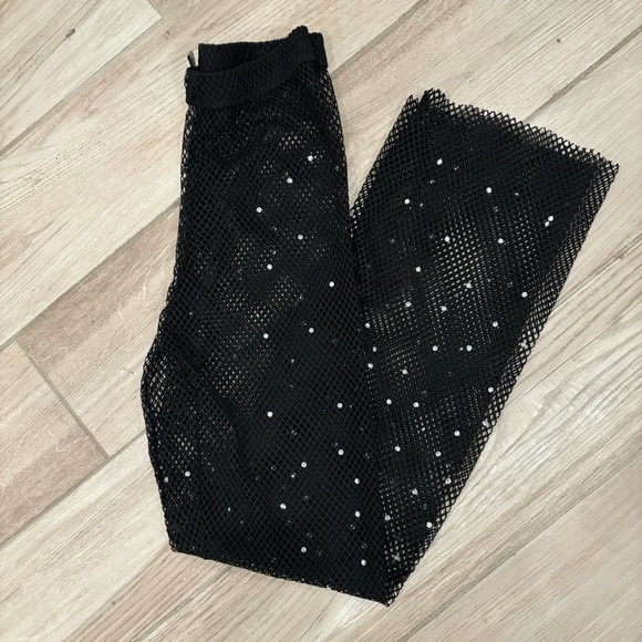 mesh sparkle pants - Picture 3 of 8